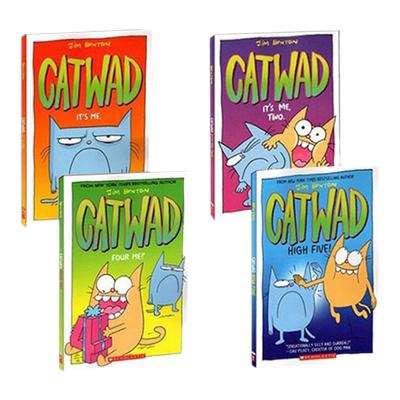 英文原版Catwad鬼马喜猫系列