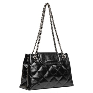 [七夕礼物]CHARLES&KEITH26秋CK2-90151648菱格链条包中号腋下包