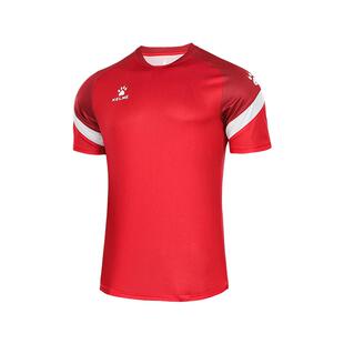 KELME卡尔美新款组队比赛训练足球服短袖训练服可印制跑步运动T恤