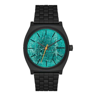 正品Nixon尼克松Time teller男女手表2025新款绿松石色个性小方表