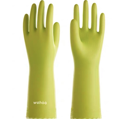 wahoo加厚洗碗手套内层家务清洁