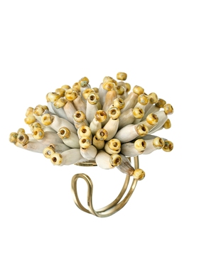 MICartsy,手工珠花,戒指