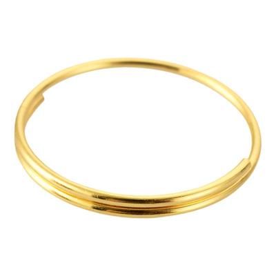 金色小圆环1.5圈金属饰品钥匙环