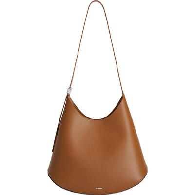 【季末特享】JIL SANDER 女士ELDORADO中号皮革托特包