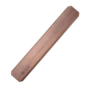 日本三本盛厨房磁性刀架实木磁吸刀座多功能家用刀具置物架免打孔