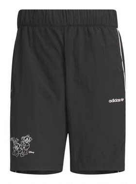 Adidas阿迪达斯官方正品三叶草男子运动裤透气休闲宽松短裤JP1415