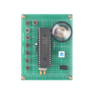 基于51单片机简易电子琴设计开发板DIY电子实训实验套件成品散件