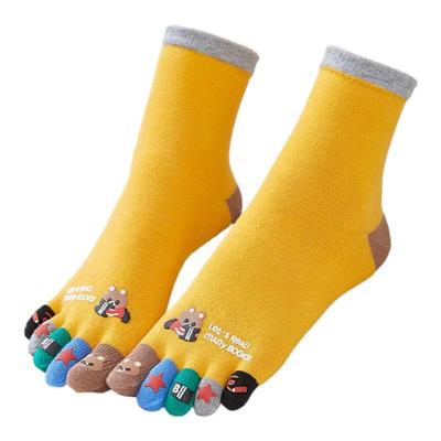 防臭情侣大码分脚趾五指袜新品