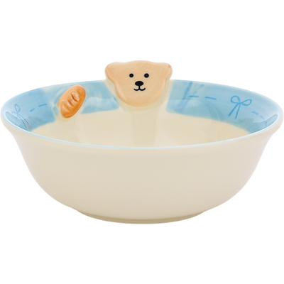 cookzone可爱猫咪手绘釉下彩餐具
