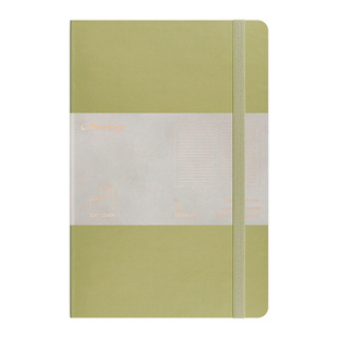 B6软面绑带笔记本小巧便携随时学习记录本简约ins风PU材质本子空白点阵横线记事手账本高端商务可定制LOGO