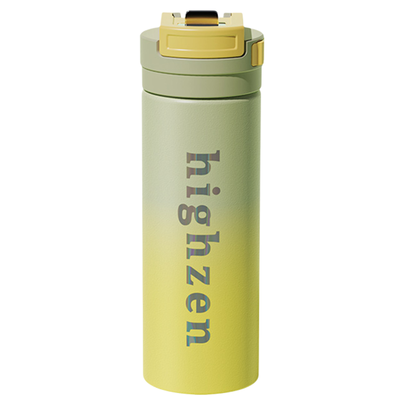 highzen保温杯不锈钢泡磁弹水杯