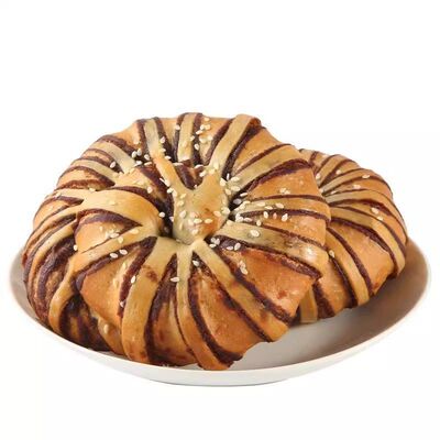 0.01抢红豆沙面包圈馅料满满