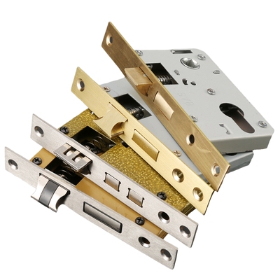 室内卧室木门大小50锁体通用型58静音不锈钢锁舌家用锁心锁具配件