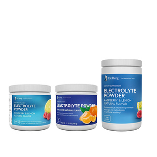 美国直邮Dr.Berg's伯格生酮电解质冲剂无糖果味饮料柠檬医生