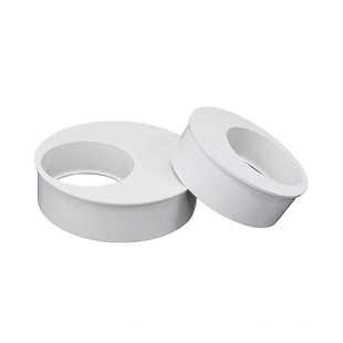 PVC补芯偏心节排水管配件160转125转110变90补心变径接头下水管件