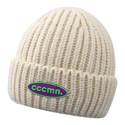 宝宝毛线帽秋冬厚款婴儿针织帽