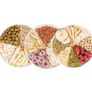 秋冬润燥饮玉竹沙参雪梨茶海底椰麦冬百合四宝补充清养生茶肺津液