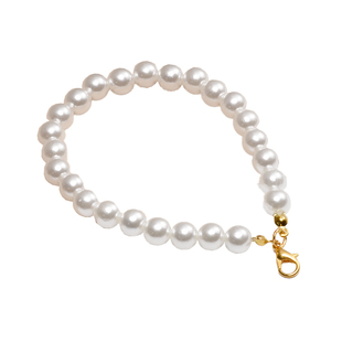 简约ins风仿珍珠挂链手工DIY手机包包衣服玩偶装饰挂件钥匙扣配件