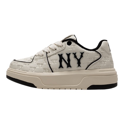 MLB官方厚底板鞋NY男鞋女鞋2026春季新款老爹鞋运动鞋3ASXE035N