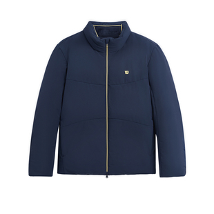 Wilson威尔胜官方冬季男士轻暖木棉绒保暖花绒系列混合填充羽绒服