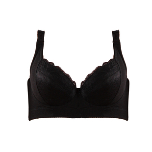 可诺丹婷正品内衣佳曼尔美容院黑色竹炭排毒文胸提升胸型调整聚拢