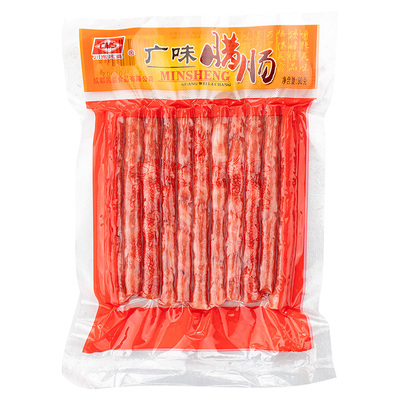 川东民盛广式小香肠90g袋装火锅烧烤腊肠迷你细甜肠四川中式商用