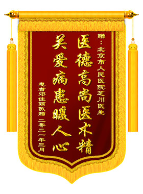 【国潮风】锦旗定制定做感谢民警