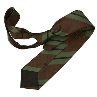 复古咖色暗红条纹领带男女8CM正装职业商务休闲百搭韩版工装绿色