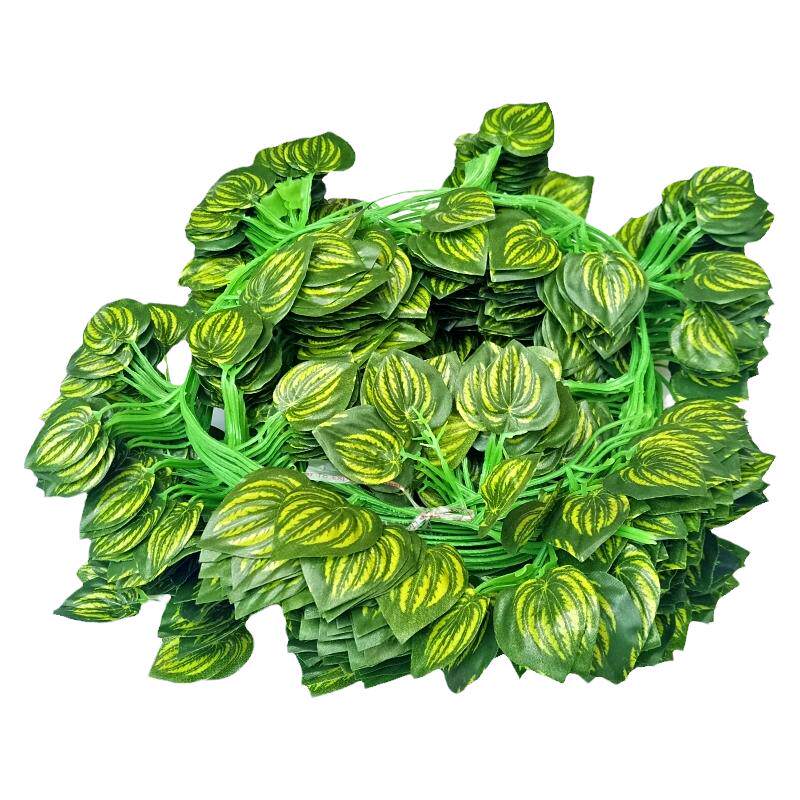 仿真塑料爬山虎藤蔓吊顶绿植假花