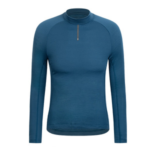 GRC桀骜无尽秋冬新款RESEARCH打底保暖公路自行车骑行服排汗衫男