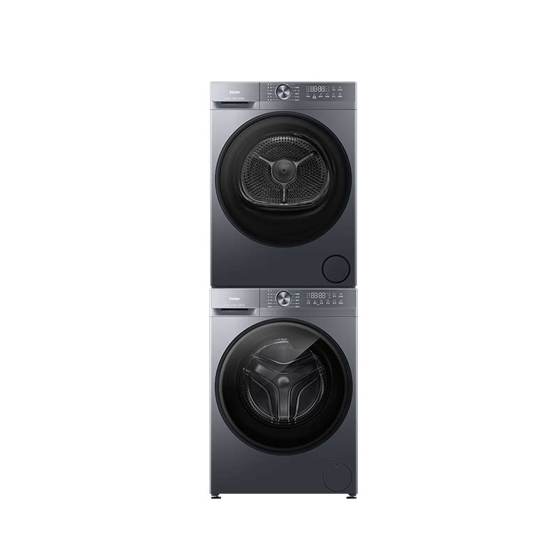 海尔洗烘套装12KG新品衣物一筒洗