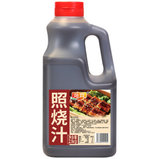 海霖照烧酱2.1kg大桶照烧鸡腿鳗鱼饭盖饭汁章鱼小丸子烤肉拌饭汁