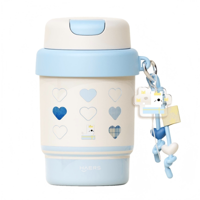 哈尔斯保温杯女生高颜值水杯小巧便携咖啡杯外出随行杯不锈钢杯子