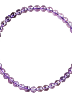 紫水晶小米珠多宝水晶手链女款