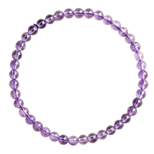 紫水晶小米珠水晶手链女玛瑙和田玉石榴石黑曜石天河石白水晶手串