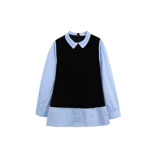 上班族孕妇职业装面试春装衬衫孕妇早春款通勤上衣打底内搭小个子