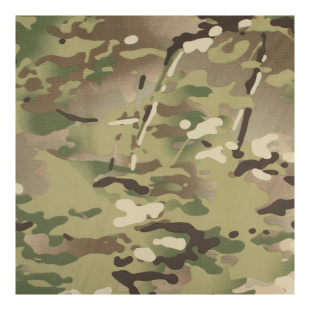 戎盛MC迷彩40D华夫格尼丝纺消光防红超薄睡袋羽绒服冲锋衣DIY面料