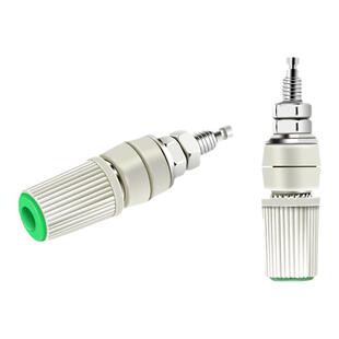 30A大电流香蕉插座M5*45纯铜接线柱5mm香蕉插座插头4mm端子接地柱