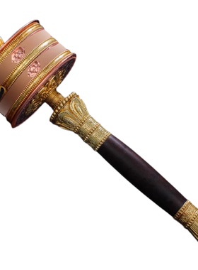 手摇底座西藏式民族用品黄铜家用