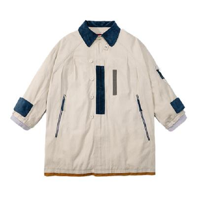 中长款内胆可拆卸棉服UNVESNO