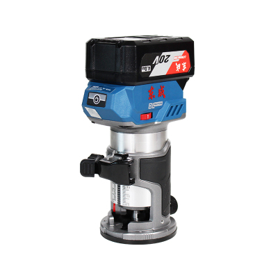 东成锂电修边机充电式开槽机