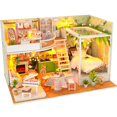 生日礼物女生创意diy艺术屋模型