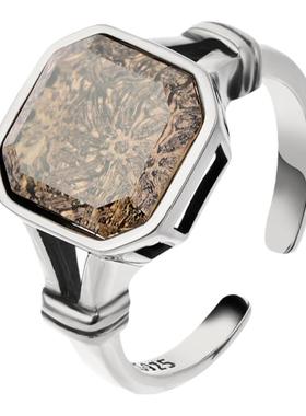 指环戒指S925纯银时尚女