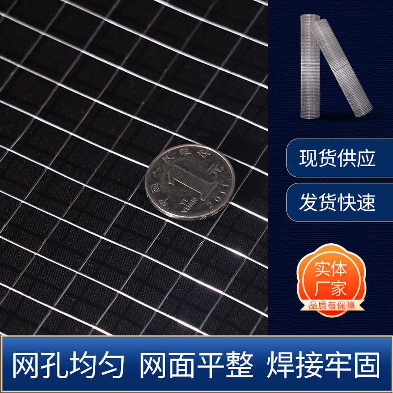 镀锌电焊网批发外墙保温镀锌钢丝网铁丝网工地抹灰钢 丝网厂