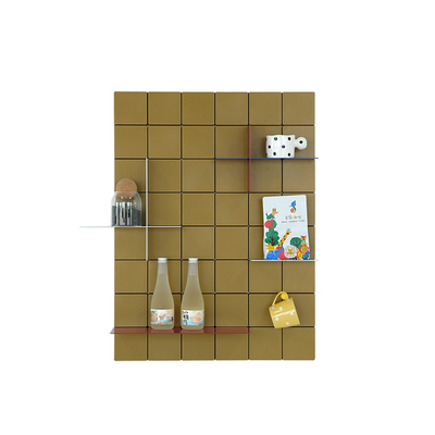 号角屋彩色墙面收纳洞洞板