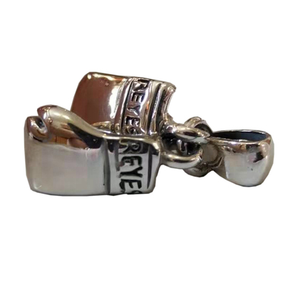 墨西哥reyes拳套银坠纪念品