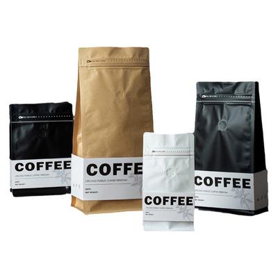 八边封密封袋咖啡豆包装烘焙袋