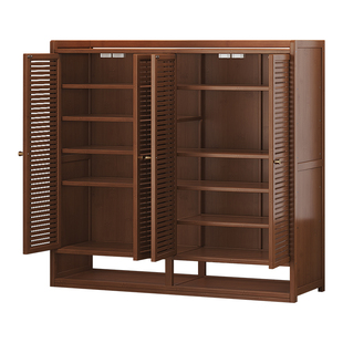 鞋柜大容量多层超大鞋架门外走廊用防尘玄关柜储物柜一体2025新款