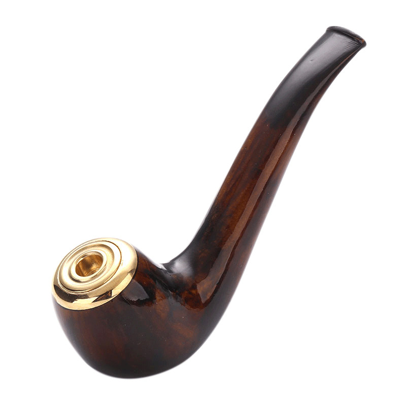亿辉海柳木质烟嘴女士粗细两用