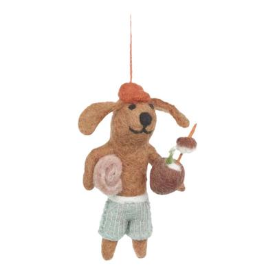 feltsogood手工毛毡包包挂件